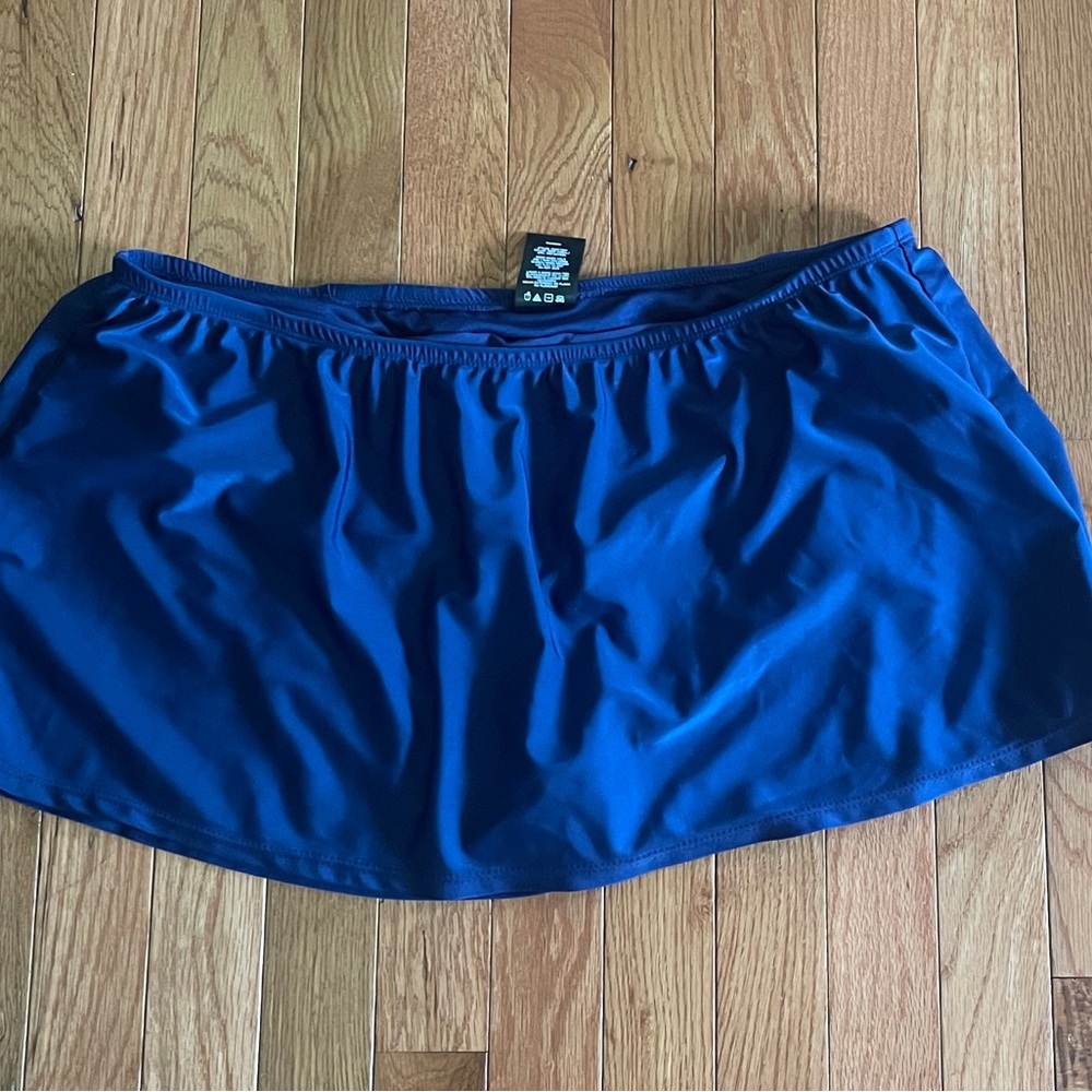 Blue Women's Swim Skirt